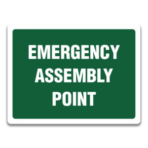 EMERGENCY ASSEMBLY POINT SIGN
