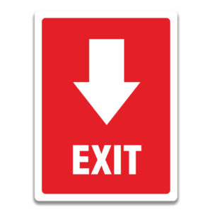 EXIT SIGN