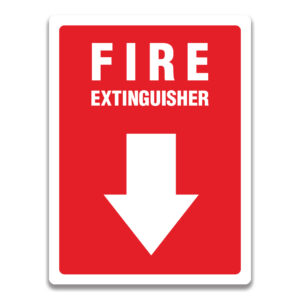 FIRE EXTINGUISHER SIGN