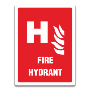 FIRE HYDRANT SIGN