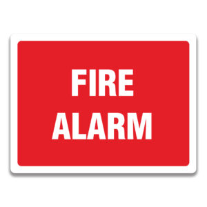 FIRE ALARM SIGNAGE
