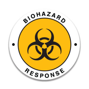 BIOHAZARD RESPONSE Sticker