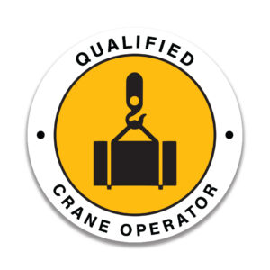 QUALIFIED CRANE OPERATOR Sticker