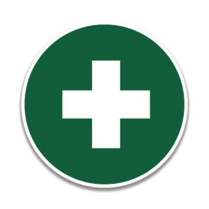 SAFETY Sticker symbol