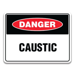 CAUSTIC SIGN