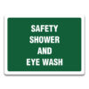 SAFETY SHOWER AND EYE WASH SIGN