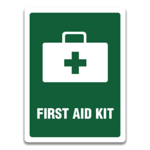 FIRST AID KIT SIGN