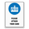 PLEASE ATTACH YOUR CARD SIGN