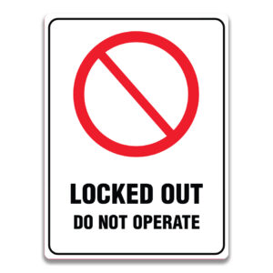 KEEP OUT RESTRICTED AREA SIGN