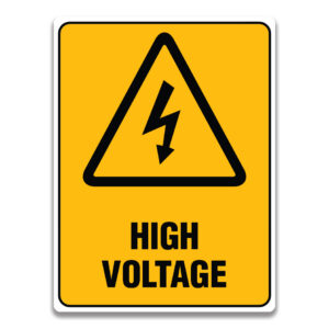 HIGH VOLTAGE SIGNS