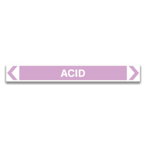 Pipe Marker Acid